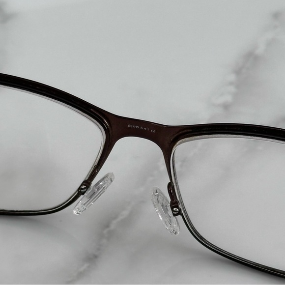 Gucci Eyeglasses Brown Metal Frame - Picture 5 of 10